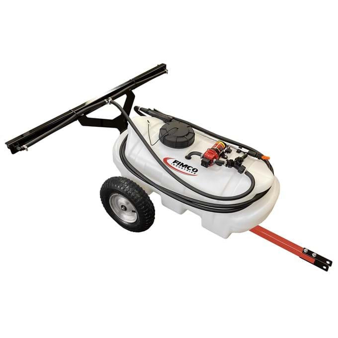 FIMCO 15 Gallon Value Trailer Sprayer with 1.2 GPM Pump and 2 Nozzle Boom - 5303198 | MFVCanada.com