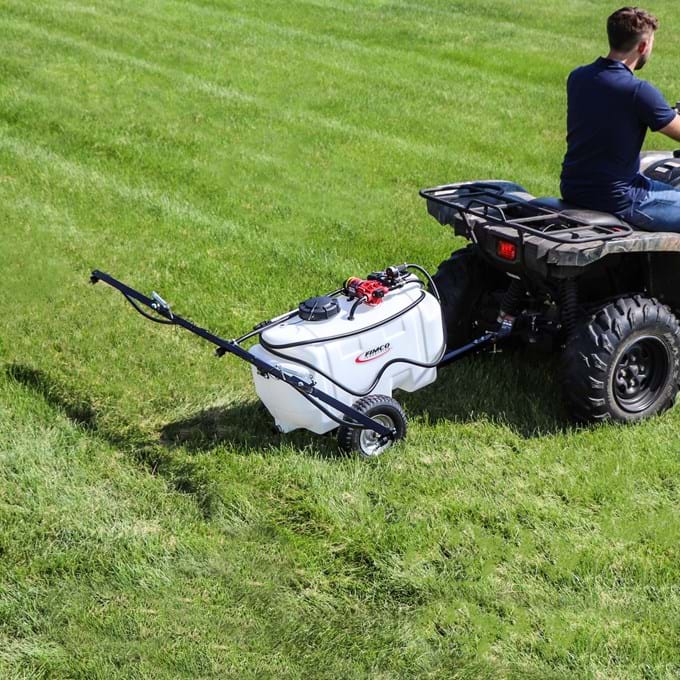 FIMCO 25G Trailer Sprayer 2.4 GPM Pump and 3 Nozzle Boom- 5303649 | MFVCanada.com