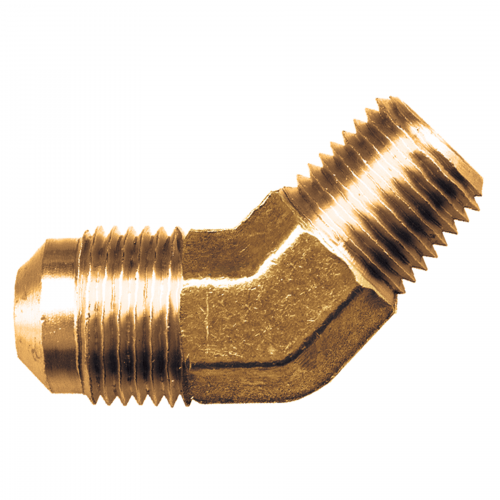 Fairview Brass 45 Elbow;1/2M.SAEx1/2MPT 54-8D | RogueFuel.ca