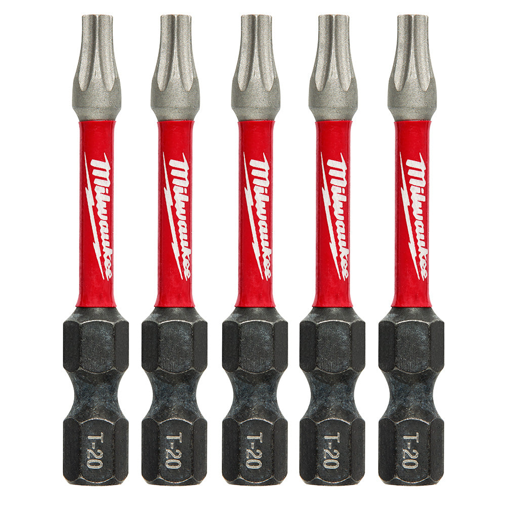 Milwaukee Electric (6) 5Pk 2In Pwrench Impactct Bit T20 - MLW-48-32-4684 | MFVCanada.com