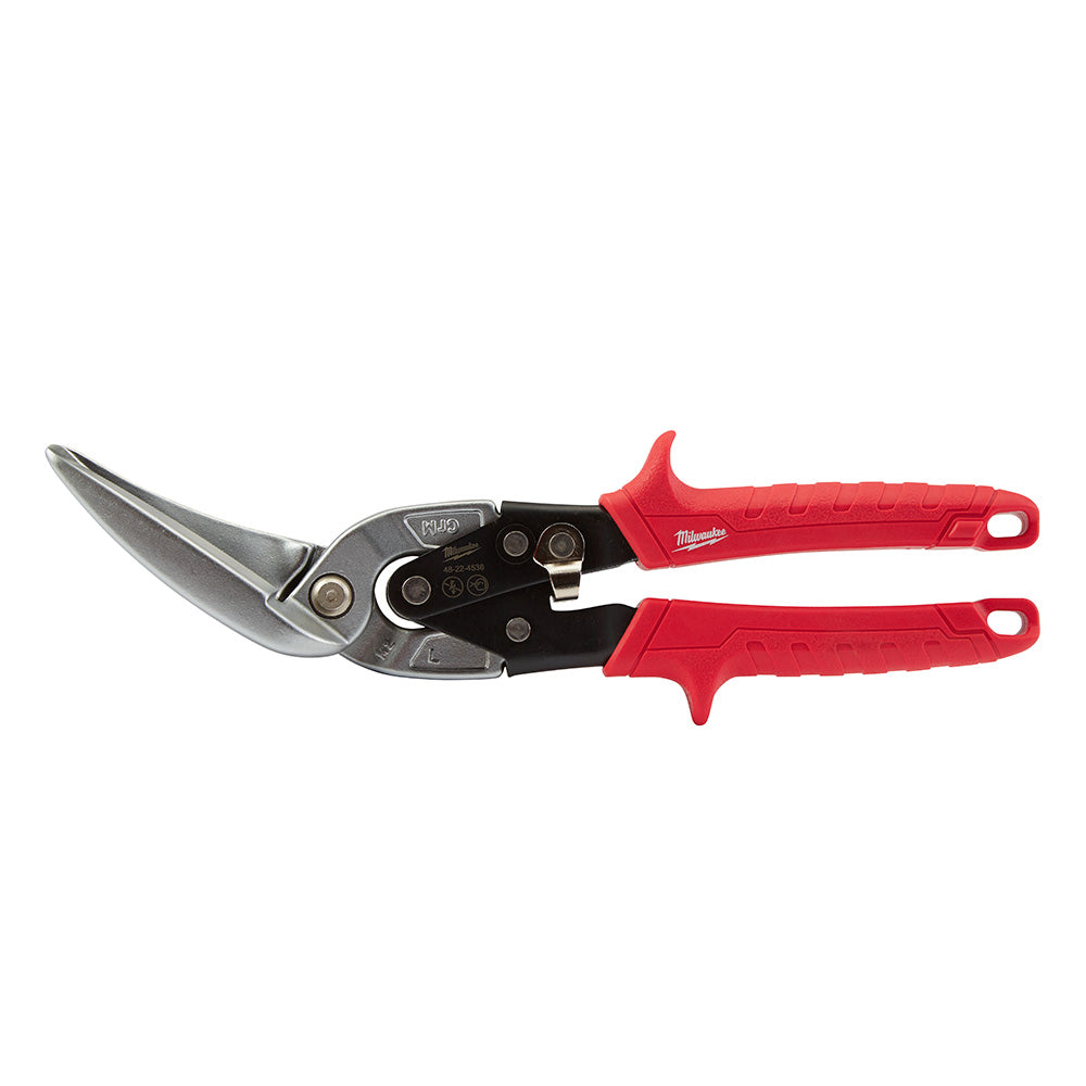 Milwaukee Electric Long Offset Left Snips - 48-22-4538 - MLW-48-22-4538 | MFVCanada.com
