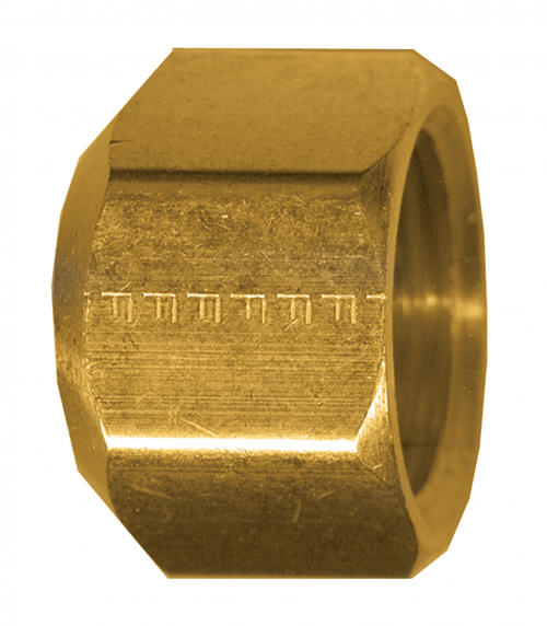 Fairview Brass Sealing Cap Nut;5/8M.SAE 56-10 | RogueFuel.ca