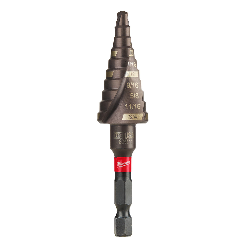 Milwaukee Electric Sw Step Bit #3 3/16" - 3/4" - MLW-48-89-9243 | MFVCanada.com