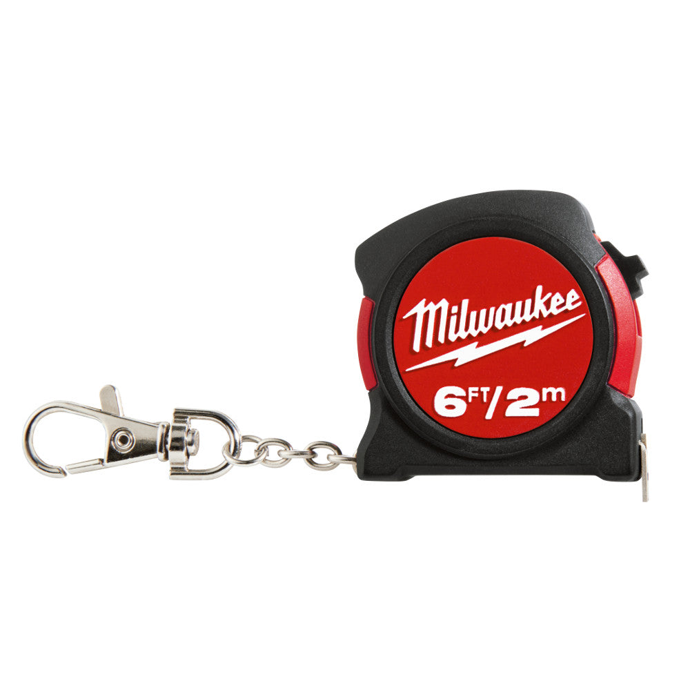Milwaukee Electric 6Ft - 2M Keychain Tape Clam - MLW-48-22-5506C | MFVCanada.com