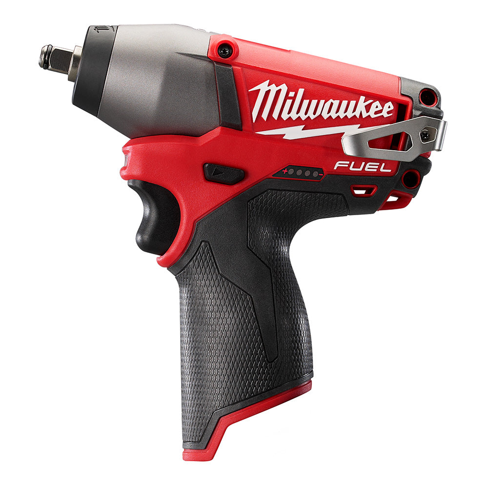 Milwaukee Electric M12 12V 3/8" Drive Impact Wrench (Bare Tool), 117 Ft-Lb - MLW-2454-20 | MFVCanada.com