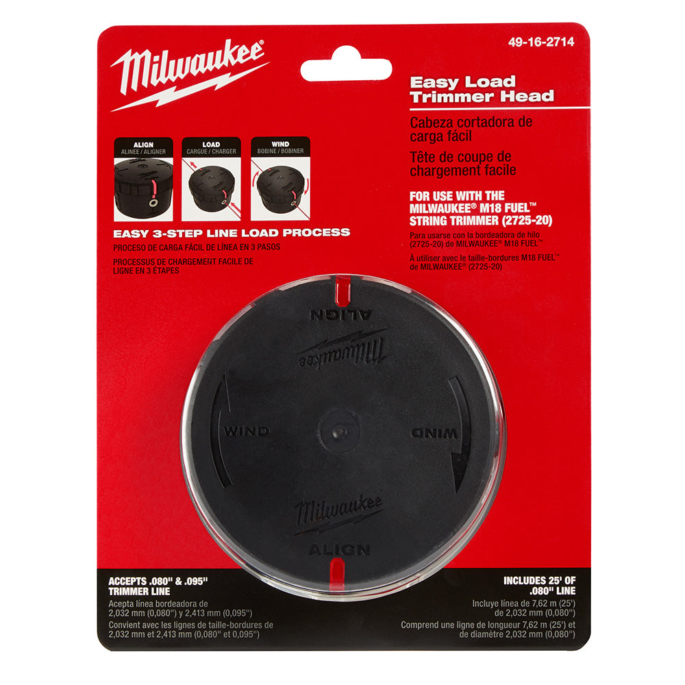 Milwaukee Electric Easy Load Trimmer Head - MLW-49-16-2748 | MFVCanada.com
