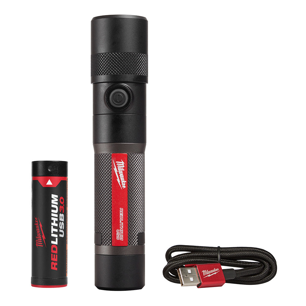 Milwaukee Electric Rlusb 1100L Twist Flashlight - MLW-2161-21 | MFVCanada.com