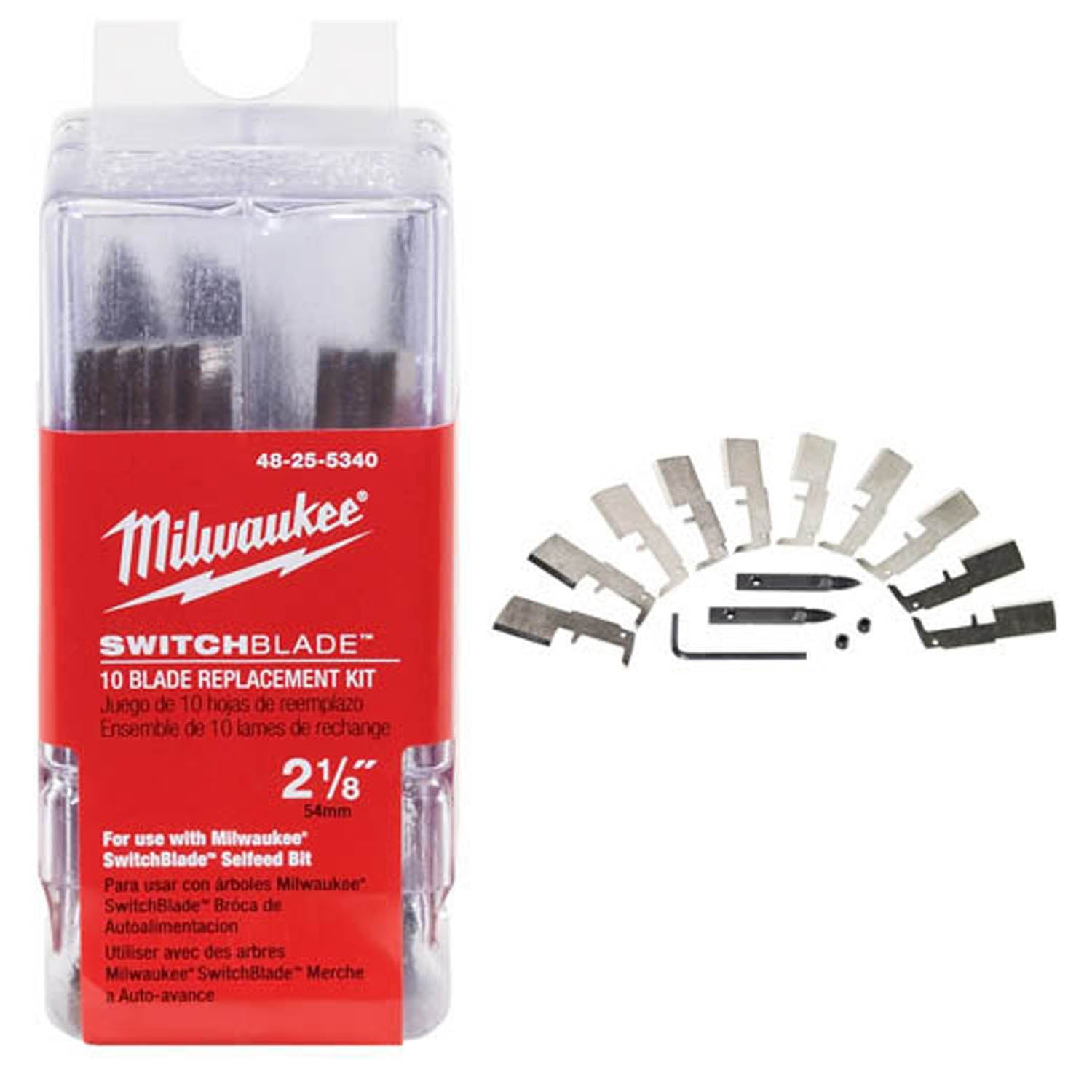 Milwaukee Electric 1-1/2" 10Pk Switchblades - MLW-48-25-5325 | MFVCanada.com