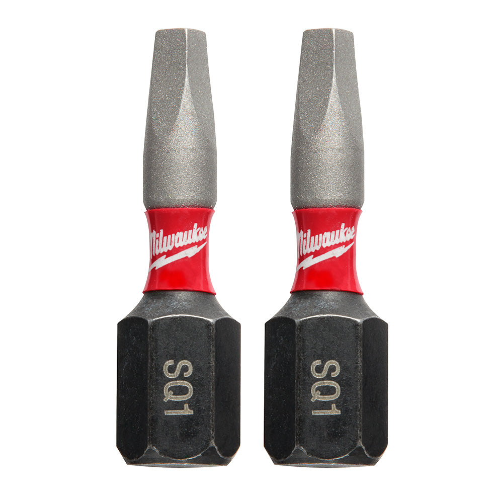 Milwaukee Electric 2Pk 1In Impact Bit Sq1 - MLW-48-32-4421 | MFVCanada.com