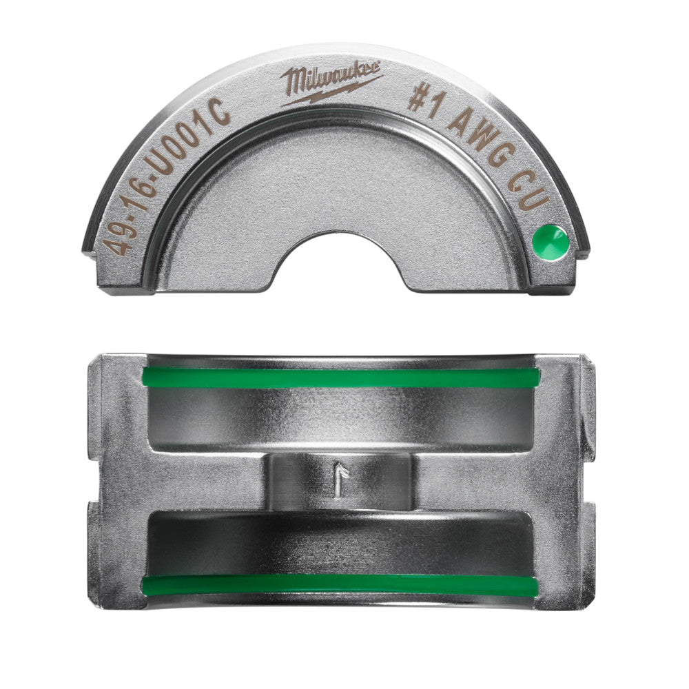 Milwaukee Electric #1 Copenper U Style Die - MLW-49-16-U001C | MFVCanada.com