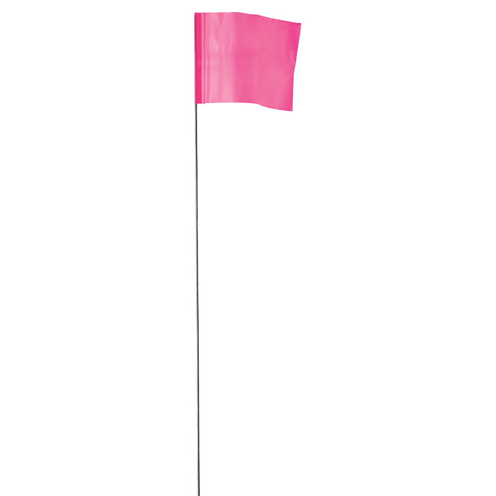 Milwaukee Electric (5) 100Pk Pink Stake Flags - MLW-78-003 | MFVCanada.com