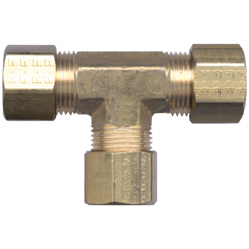 Fairview Brass Compression Tee;3/4 64-12 | RogueFuel.ca