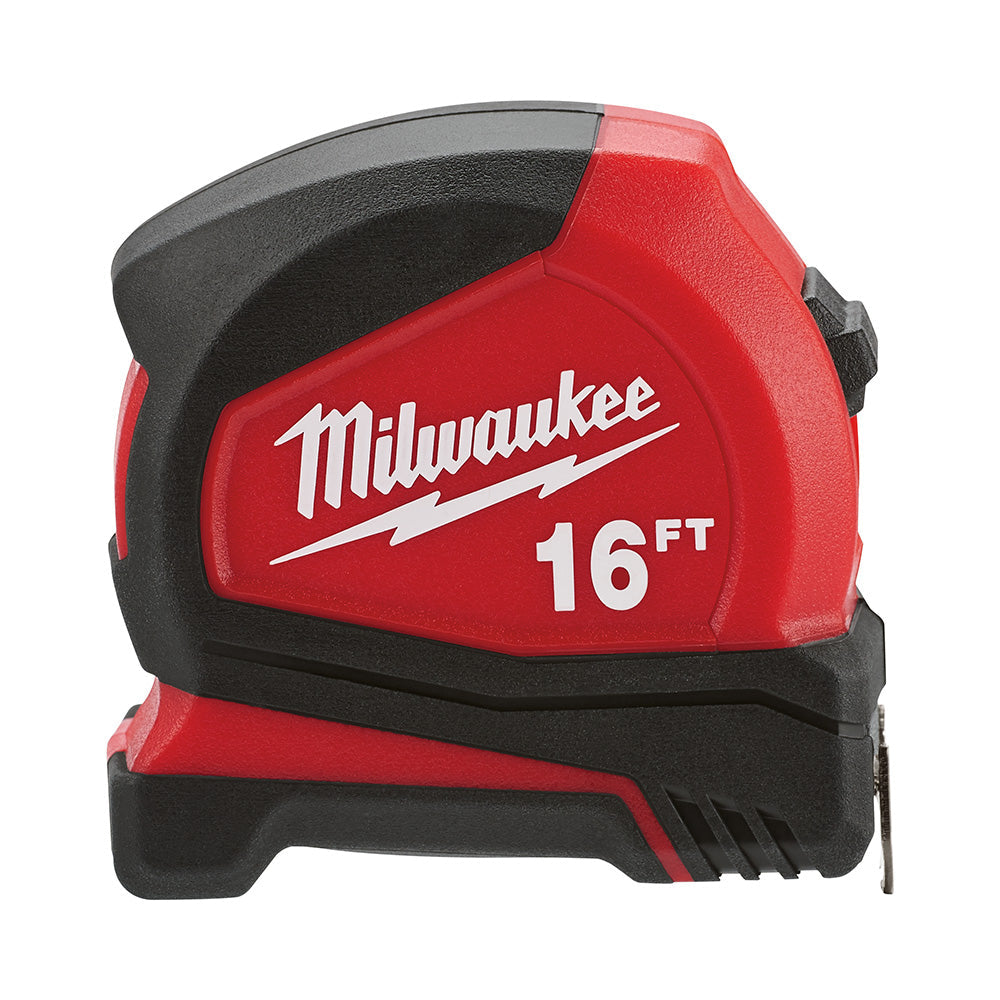 Milwaukee Electric 16Ft Compact Tape Measure - MLW-48-22-6616 | MFVCanada.com