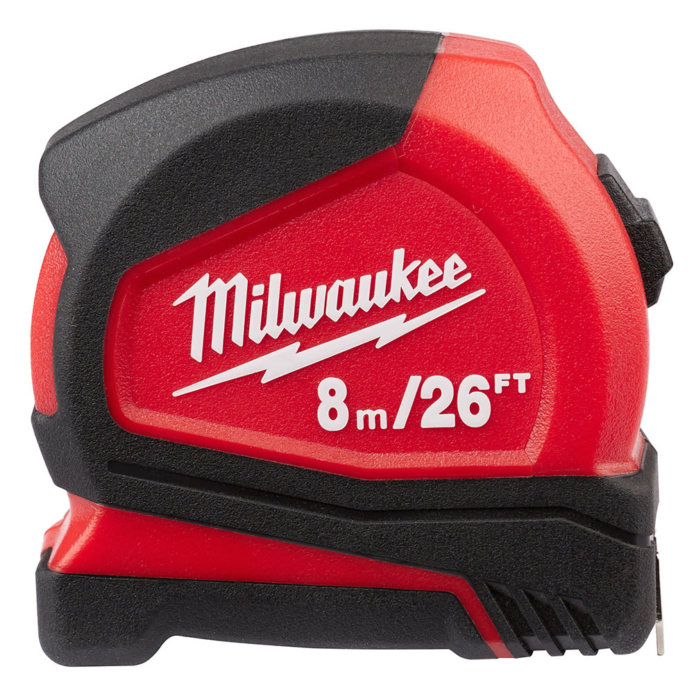 Milwaukee Electric 8M/26Ft Compact Tape Measure - MLW-48-22-6626 | MFVCanada.com