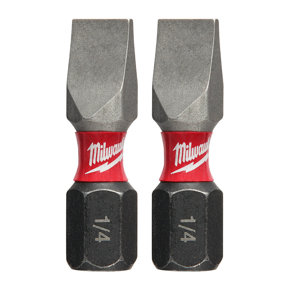 Milwaukee Electric 2Pk 1In Insert Bit Sl 1/4 - MLW-48-32-4418 | MFVCanada.com