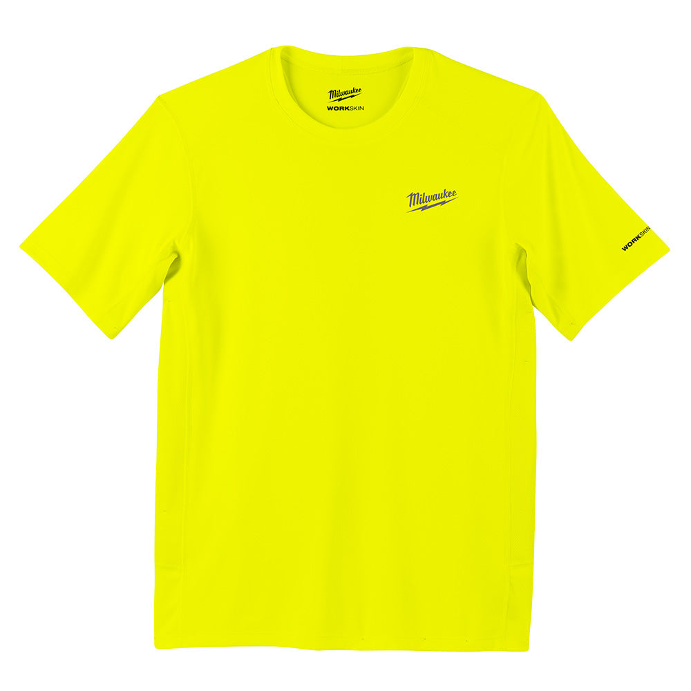 Milwaukee Electric Workskin Light Ss Shirt - Hi Vis L - MLW-414HV-L | MFVCanada.com