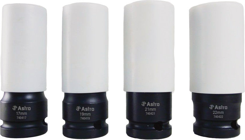 ASTRO PNEUMATIC - Flank Bite Damaged Lug Nut Skt Set W/ Spinning Protective Sl - AST-7404 | MFVCanada.com