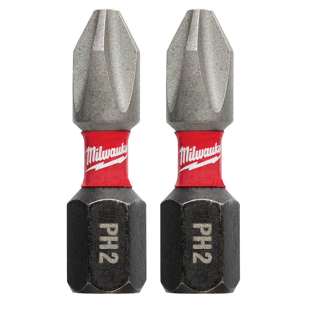 Milwaukee Electric 2Pk 1In Impact Bit Ph2 - MLW-48-32-4412 | MFVCanada.com