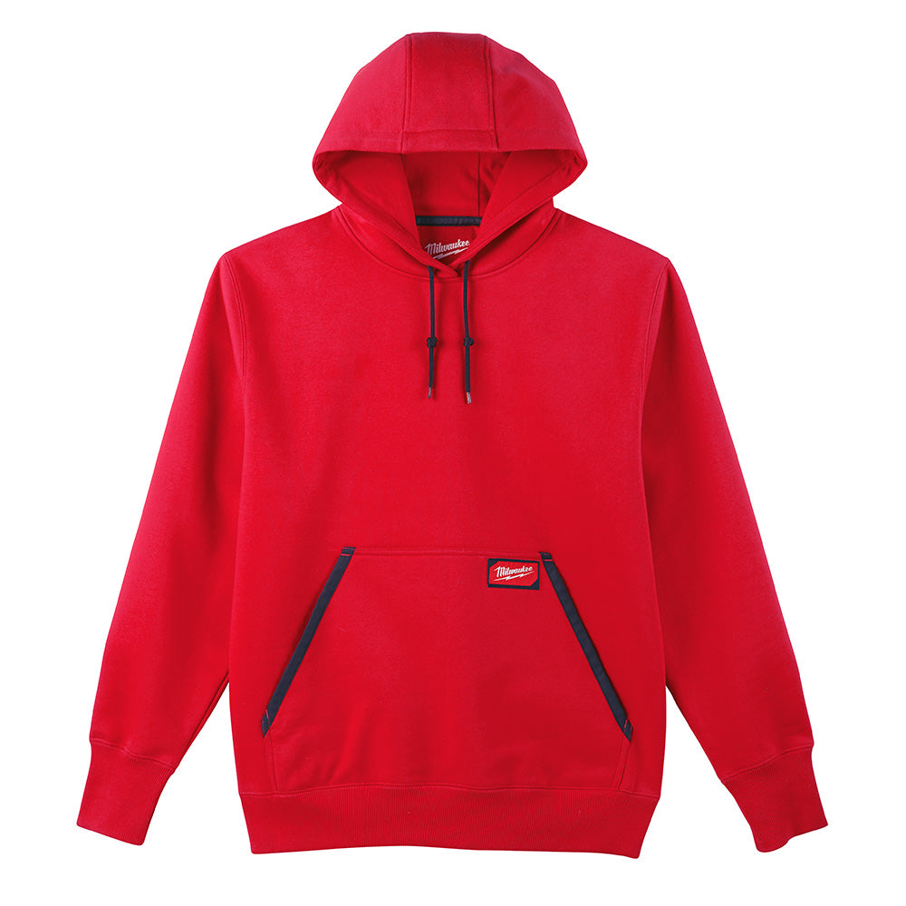 Milwaukee Electric Hd Pullover Hoodie - Red M - MLW-350R-M | MFVCanada.com