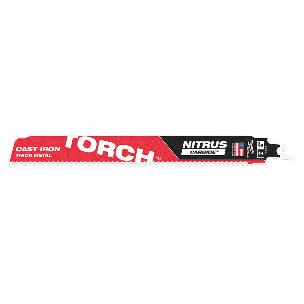 Milwaukee Electric 9" Torch W/Nitrus Carbide 1Pk - MLW-48-00-5262 | MFVCanada.com
