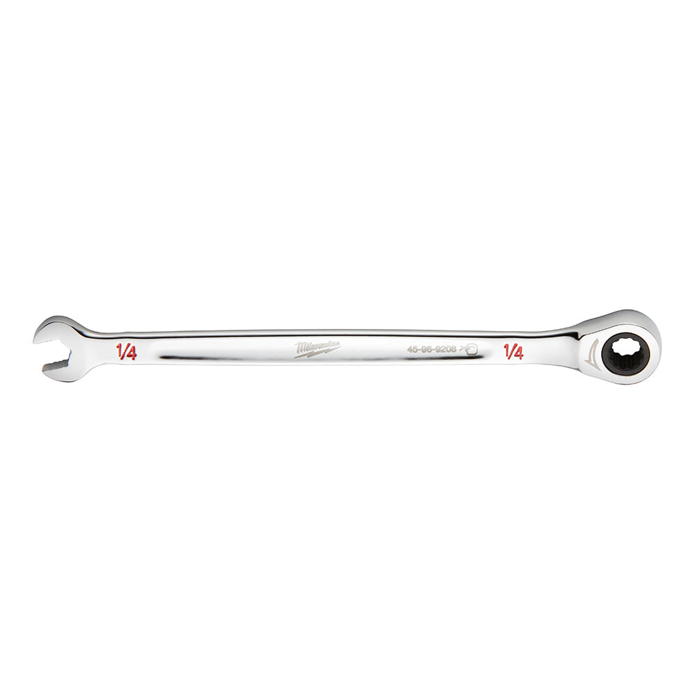 Milwaukee Electric 1/4 Sae Ratcheting Combo Wrench - MLW-45-96-9208 | MFVCanada.com