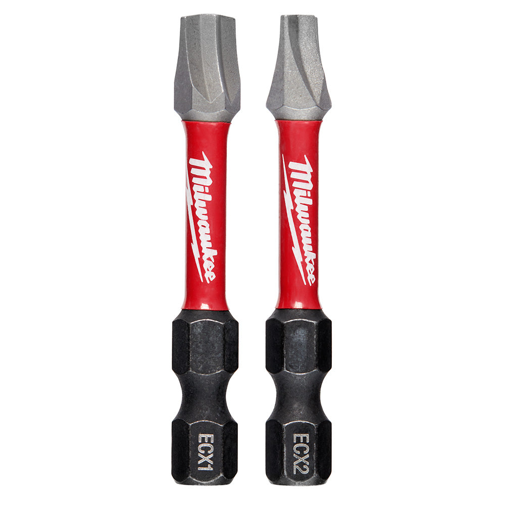 Milwaukee Electric 2Pc Ecx 2" Pwrench Bit Set - MLW-48-32-4443 | MFVCanada.com