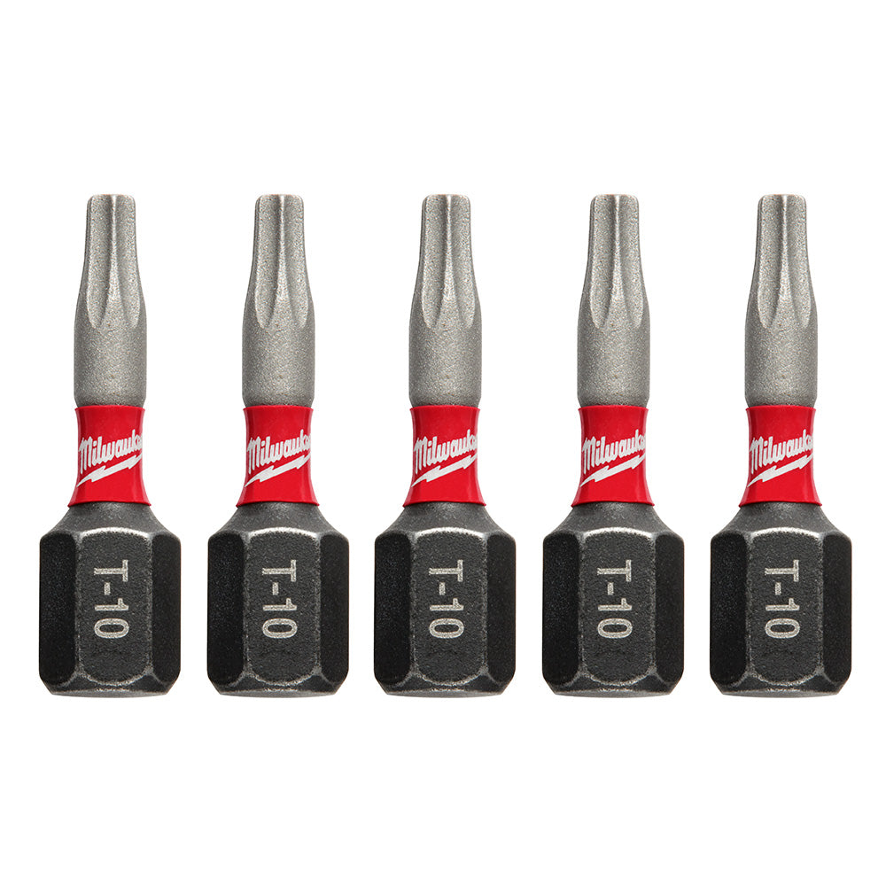 Milwaukee Electric (3) 5Pk Insert Bit T10 - MLW-48-32-4627 | MFVCanada.com