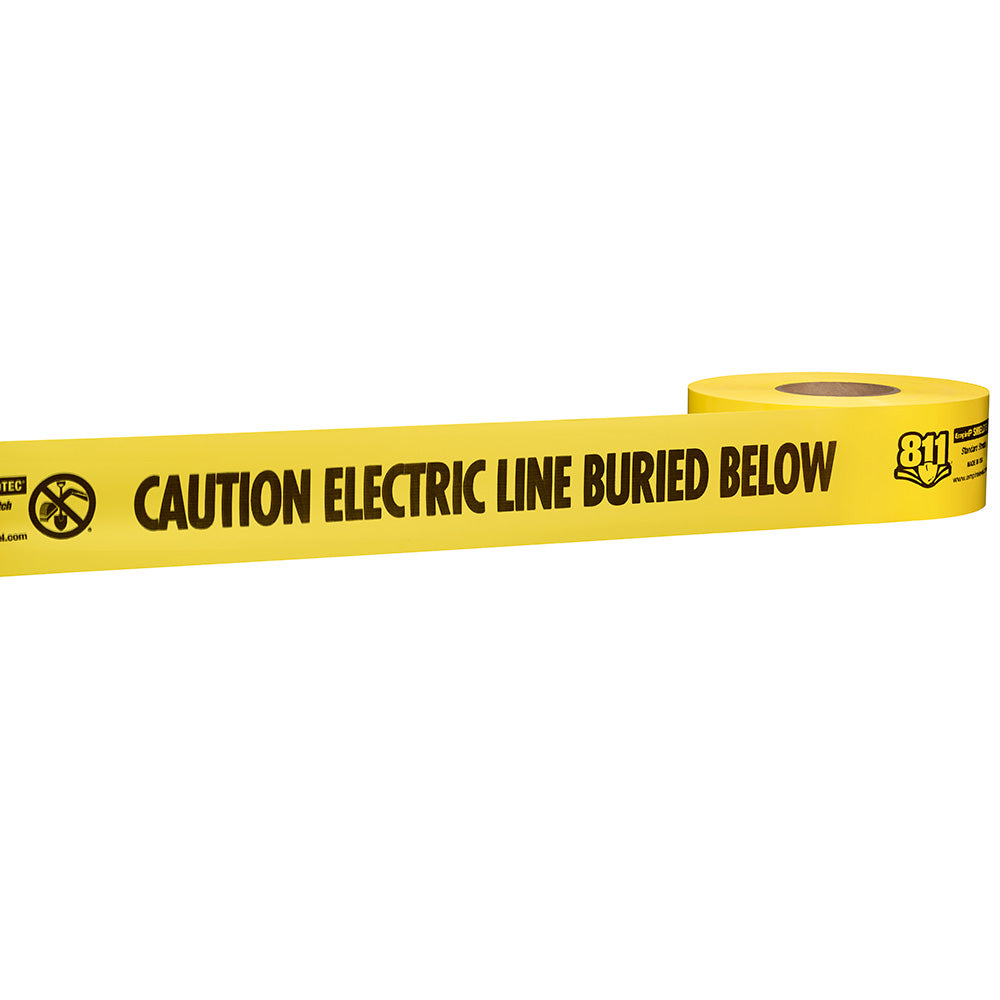 Milwaukee Electric 6X1000 Yellow Elctrc Line 4Mil Tape 1Rl - MLW-22-205 | MFVCanada.com