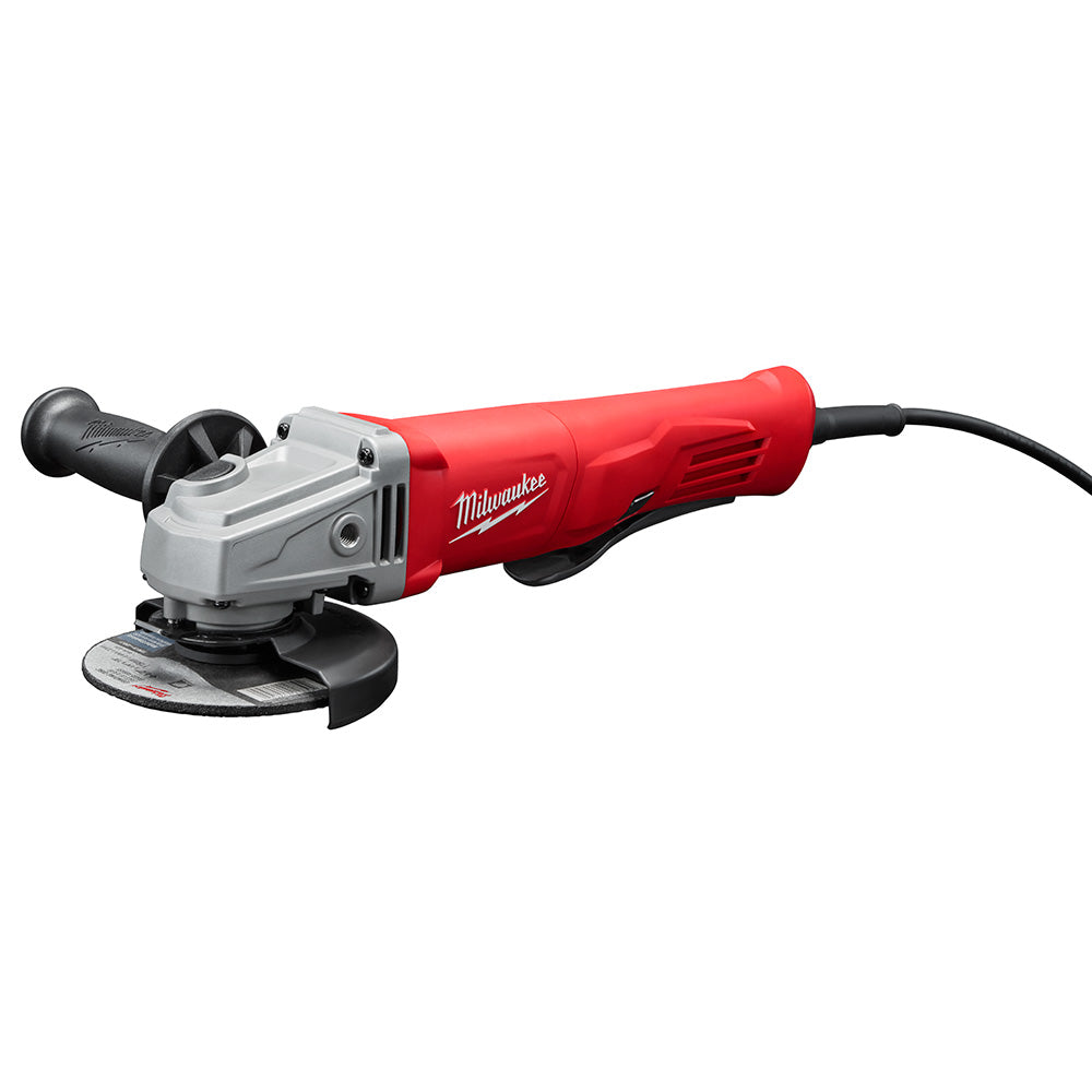 Milwaukee Electric 4-1/2" 11 Amp Corded Small Angle Grinder Paddle Lock-On - MLW-6141-30 | MFVCanada.com