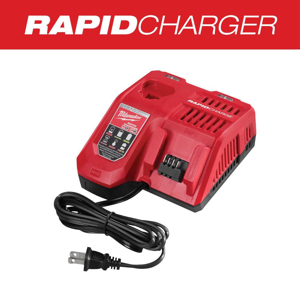 Milwaukee Electric M18 & M12 Rapid Charger - MLW-48-59-1808 | MFVCanada.com