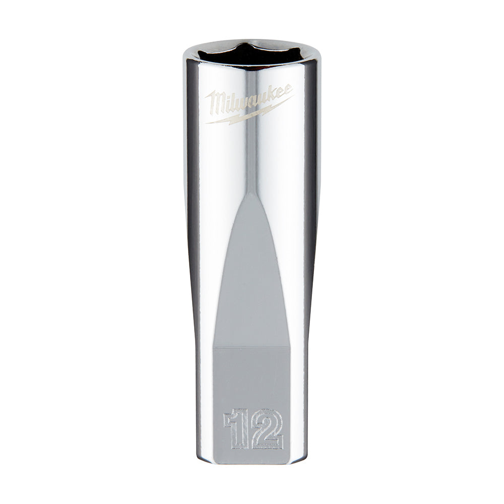 Milwaukee Electric 1/4" Drive Socket Met Deep 12Mm - MLW-45-34-9050 | MFVCanada.com