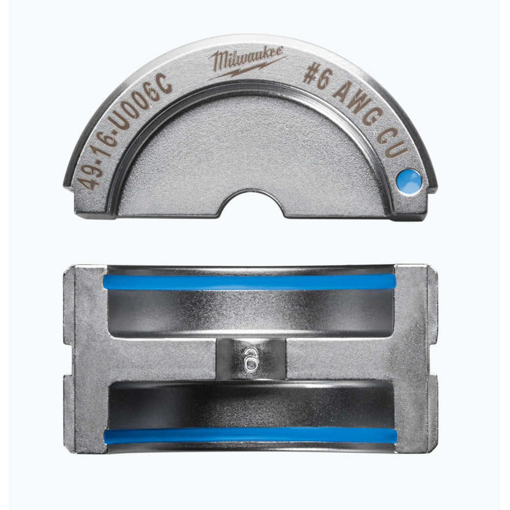 Milwaukee Electric #6 Copenper U Style Die - MLW-49-16-U006C | MFVCanada.com