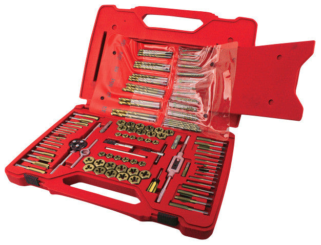 ATD - 117Pc Fractional & Metric Tap & Die Drill Bit Set - ATD-277 | MFVCanada.com