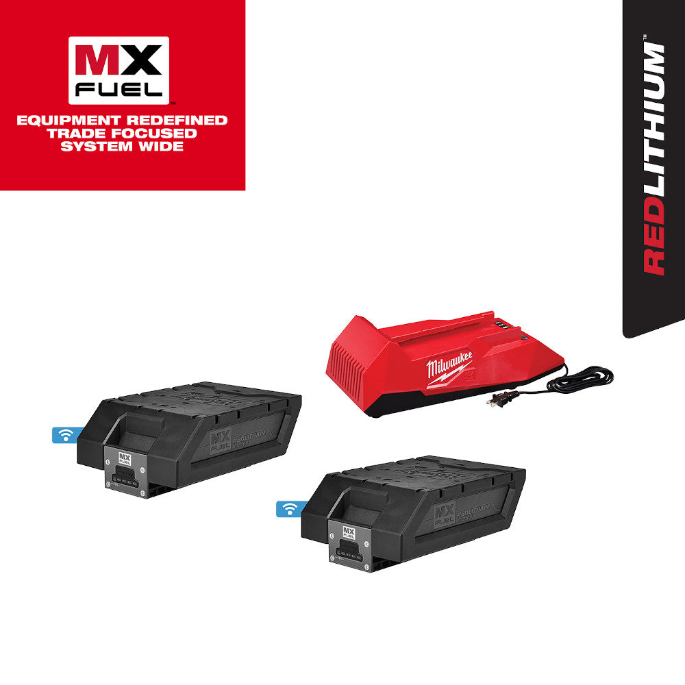 Milwaukee Electric Mx Fuel Xc406 Battery/Charger Expansion Kit - MLW-MXFC-2XC | MFVCanada.com