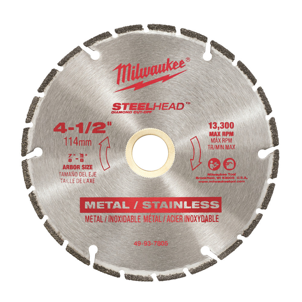 Milwaukee Electric 4-1/2" Steel Cutting Segmented - MLW-49-93-7805 | MFVCanada.com