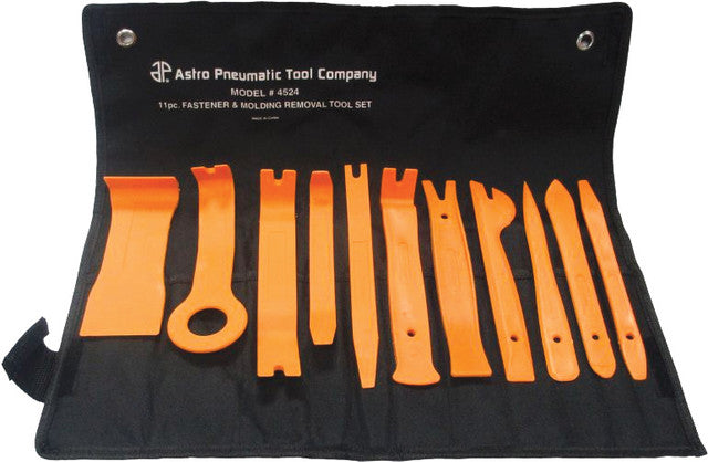 ASTRO PNEUMATIC - 11Pc. Auto Fastener & Molding Removal Tool Set - AST-4524 | MFVCanada.com