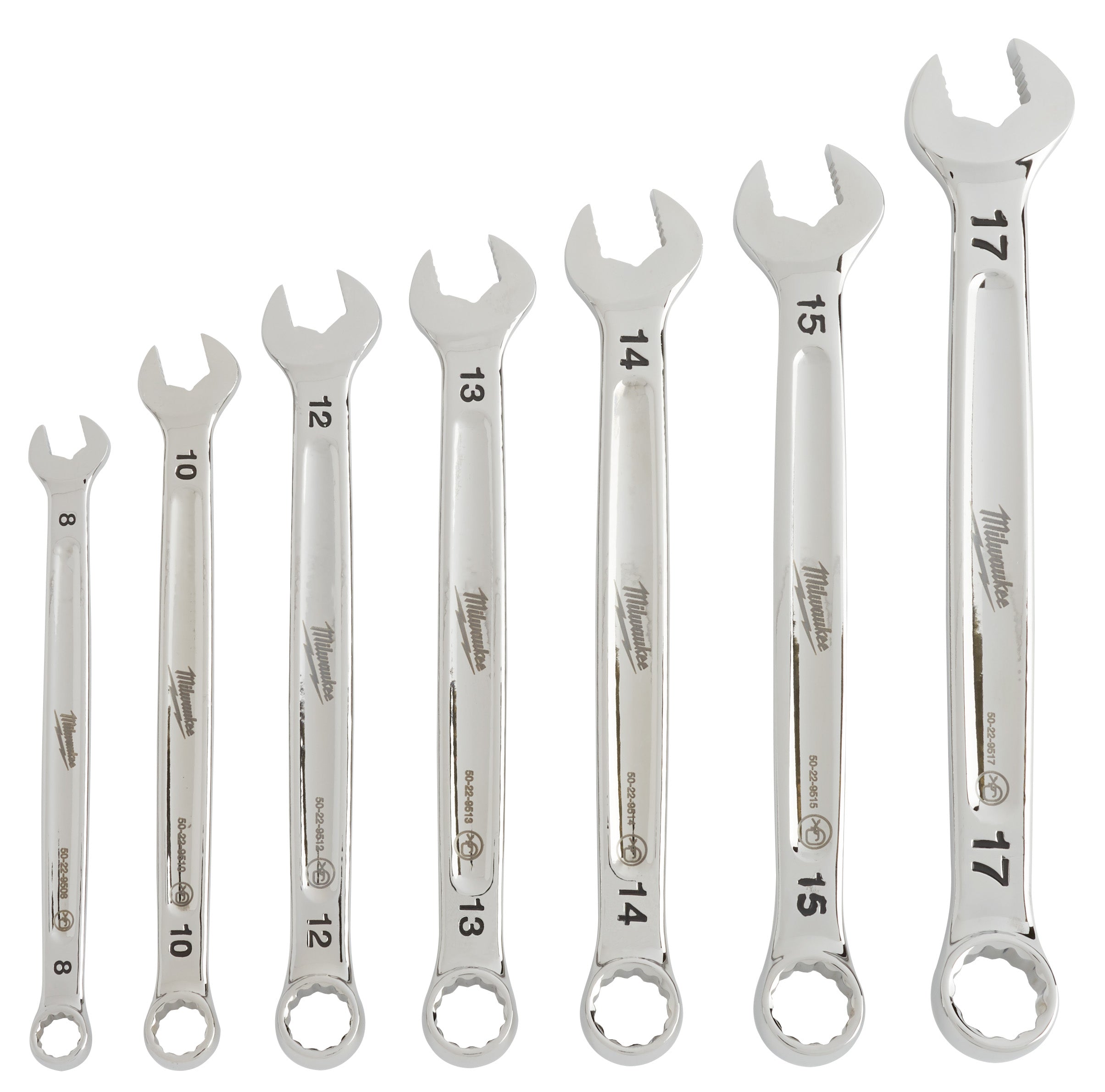 Milwaukee Electric 7Pc Combination Wrench Kit Met - MLW-48-22-9507 | MFVCanada.com