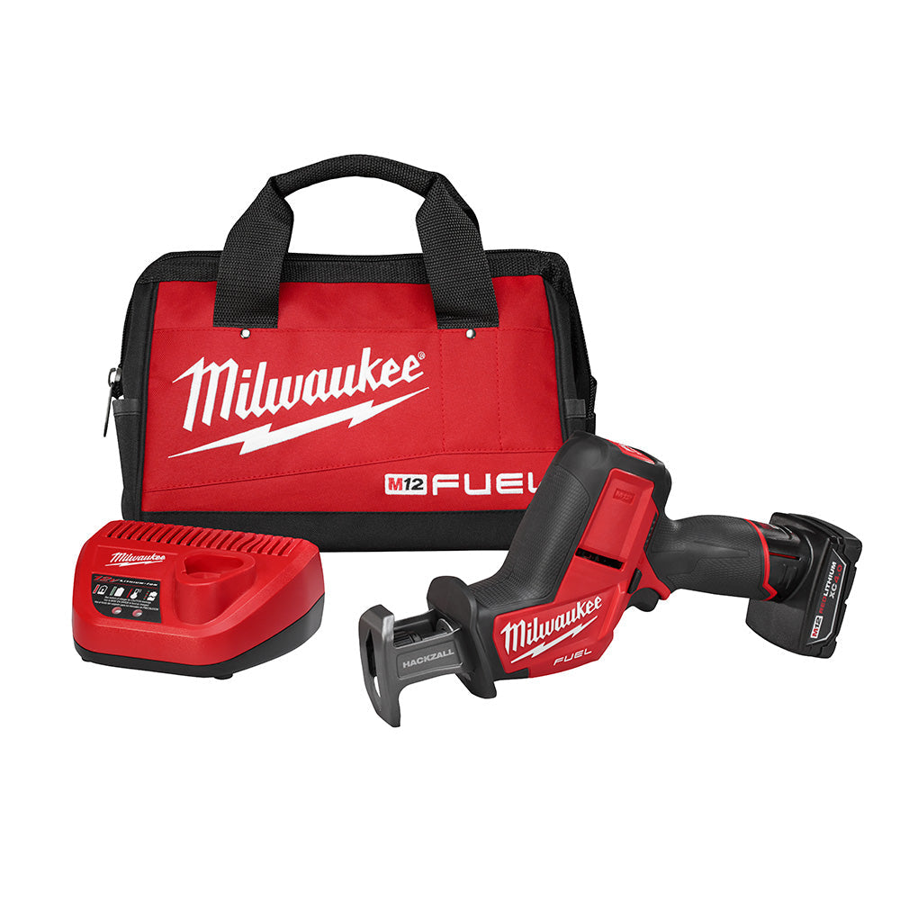 Milwaukee Electric M12 Fuel Hackzall 1 Bat Kit - MLW-2520-21XC | MFVCanada.com