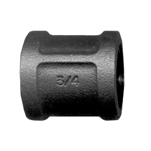 Fairview Black Iron Coupler;1-1/2FPT BI-103-K | RogueFuel.ca