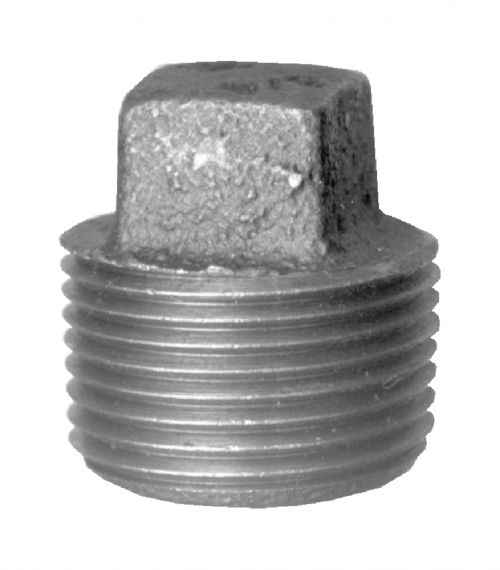 Fairview Black Iron Square Head Plug;1-1/4MPT BI-109-J | RogueFuel.ca