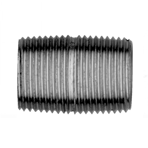 Fairview Black Iron Close Nipple;1/2MPT BI-112-D | RogueFuel.ca