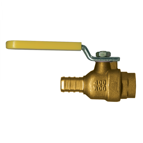 Fairview PEX Ball Valve 3/4x3/4L;Lead Free Brass LF-BVPEX2126SW-14 | RogueFuel.ca
