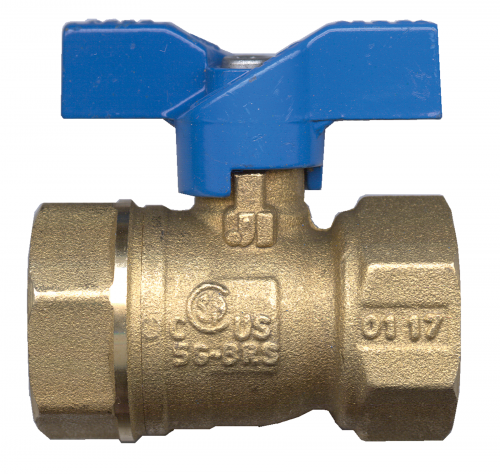 Fairview T-Handle Gas Ball Valve;1/2FPT BVT5103-D | RogueFuel.ca