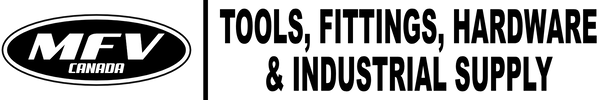 Black Logo | MFV Canada - Tools, Fittings, Hardware & Industrial Supply | 62-27507 TWP RD 544, Sturgeon County, Alberta, T8R 2B5 | MFVCanada.com | Munro Industries