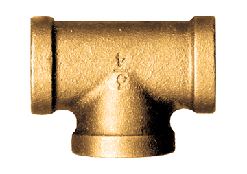 Fairview Cast Bronze Tee;3/8 FPT 101CA-C | RogueFuel.ca