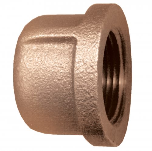 Fairview Cast Bronze Cap;1/2 FPT 108CA-D | RogueFuel.ca