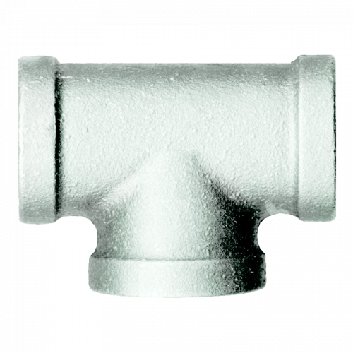 Fairview Galvanized Iron Tee;3/4x1/2x1/2FPT GI-101-EDD | RogueFuel.ca