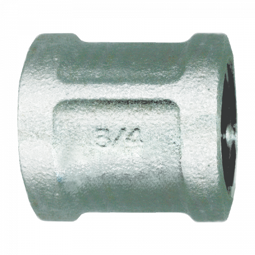 Fairview Galvanized Iron Coupler;2-1/2FPT GI-103-N | RogueFuel.ca