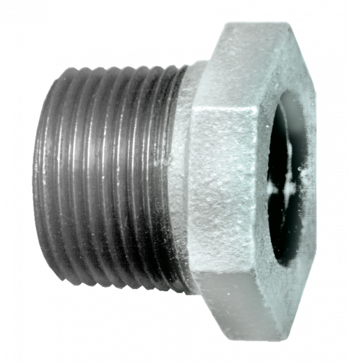 Fairview Galvanized Iron Bushng;3MPTx2-1/2in FPT GI-110-PN | RogueFuel.ca