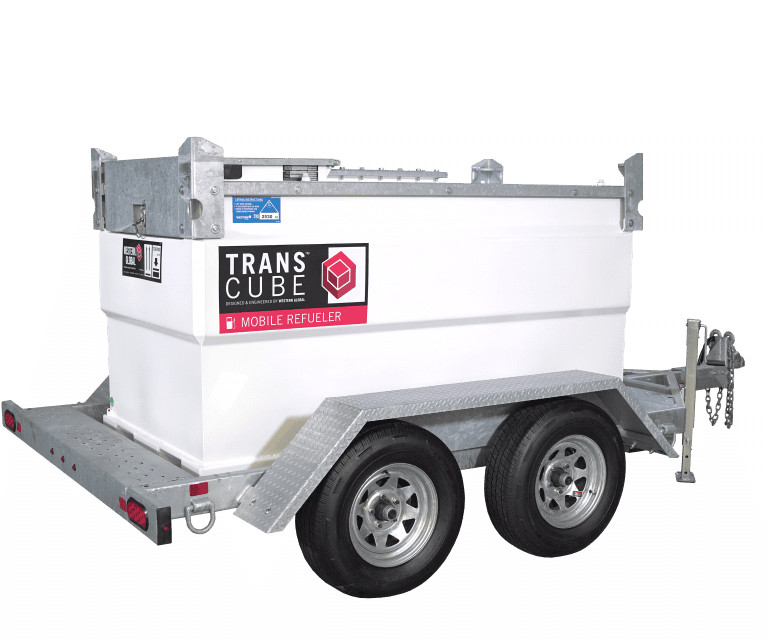 Western Global Transcube Mobile Refueler Tank & Highway Trailer Kit (H20TCG-EB) | MFVCanada.com | Munro Industries